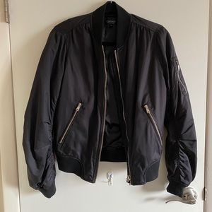 Top shop oversized bomber jacket